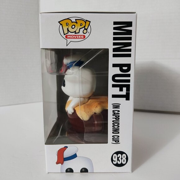 Pop! Movies - Ghostbusters Afterlife - Mini Puft in Cappuccino Cup #938 - Picture 2 of 6